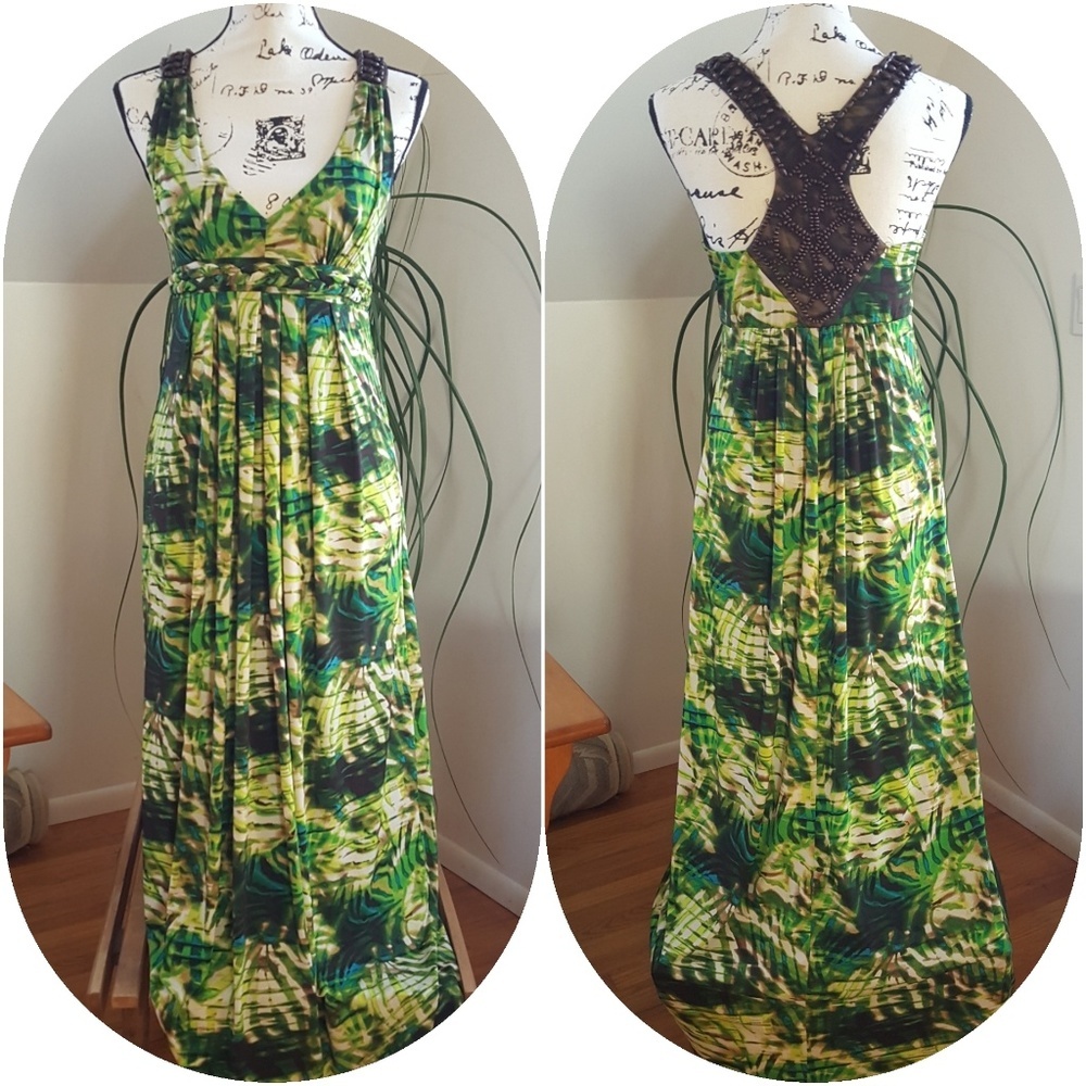 LOVE TEASE long razorback dress